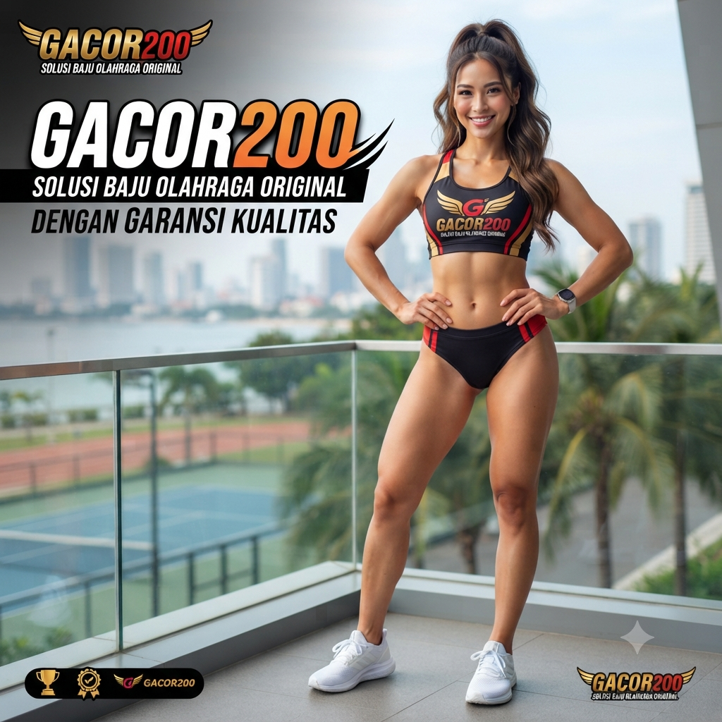GACOR200 - Solusi Baju Olahraga Original dengan Garansi Kualitas